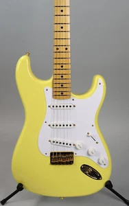 Fender Custom Shop '54 Strat Closet Classic Hard Tail Faded Aged Canary Yellow - Picture 1 of 10