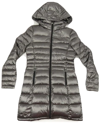Andrew Marc Quilted Packable Premium Down Hooded Full Zip Puffer Jacket XS - Image 1 of 4
