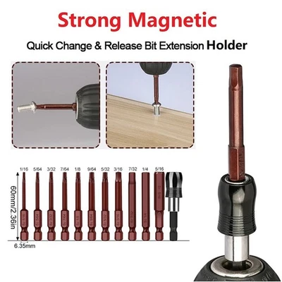 Specifications Screwdriver Bits Rust Resistant Finish Vehicles Product Name - Image 1 of 4