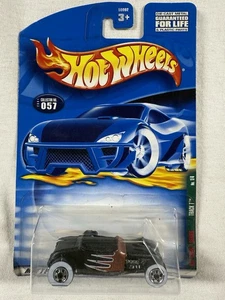 HOT WHEELS 2001 #057 MODEL T 1/64 FORD TRACK T RAT ROD SERIES BLACK - Bild 1 von 4