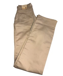 Pantalones de mezclilla Sheplers de colección años 70 para mujer 14 vaqueras occidentales cintura alta tostados 30x36 nuevos en stock - Imagen 1 de 16