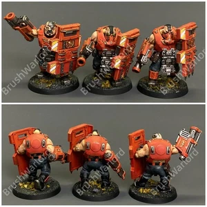 Bullgryns Imperium Armies Astra Militarum Warhammer 40K Miniature model Painted - Picture 1 of 9