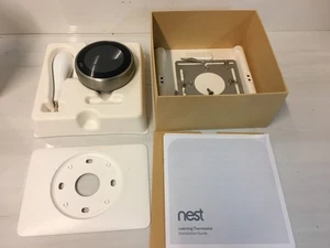 Nest Learning Thermostat 3rd Gen A0013 Stainless Steel Smart Thermostat - Picture 1 of 5