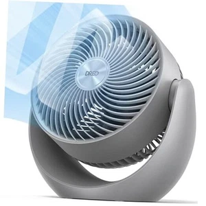Fan for Bedroom, Table Air Circulator for Whole Room, 11 Inch, 60ft Strong - Picture 1 of 7