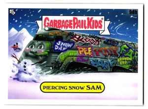 Piercing Snow Sam 2023 Garbage Pail Kids Snowpiercer Parody - Exact Card Shown - Picture 1 of 2
