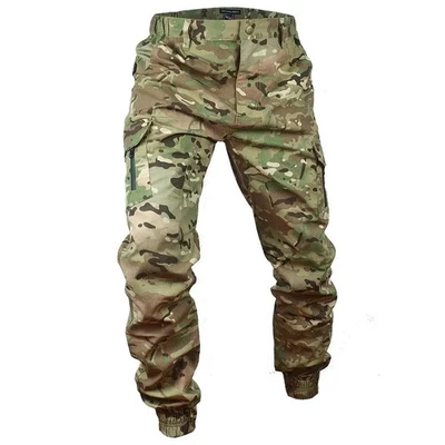 MEGE KNIGHT Tactical Joggers — Ripstop Cargo Pants, Slim Fit Outdoor Workwear - Image 1 of 4
