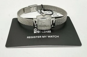 Nuevo Reloj Tissot Ballade Damas Cuadrado Acero Inoxidable T0581091103600 - Imagen 1 de 8