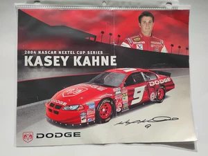 Kasey Kahne NASCAR 2004 foto autografata con certificato - Foto 1 di 3