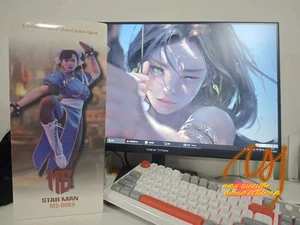 EN STOCK Nuevo STAR MAN MS-008A 1/6 Mujer Luchadora Chun-li Azul Cheongsam Ver. - Imagen 1 de 10