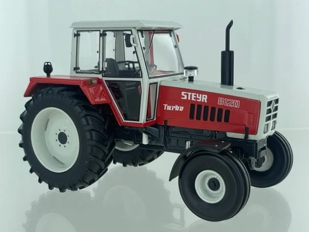 MARGE MODELS MAR2315 Trattore STEYR 8120 SK1 2 ruote motrici rosso in edizione l