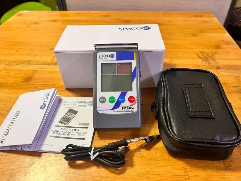 NEW SIMCO FMX-004 HANDHELD LCD ELECTROSTATIC FIELD METER STATIC TESTER - Image 1 of 1