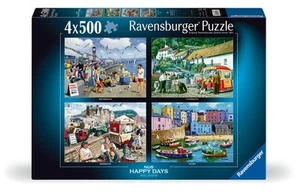 Ravensburger Happy Days No. 8 Holidays - 4x 500 Piece Jigsaw Puzzles for Adults - Picture 1 of 9