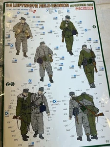 Dragon Model Kit 1° Divisione da Campo Luftwaffe 1/35 #6274 - Foto 1 di 5