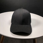 Women Fashion Baseball Caps Solid Color Unisex Adult Baseball Hat (Black)