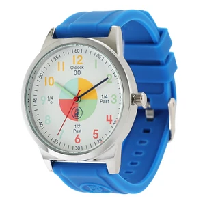 Kids Time Teaching Watches Royal Blue - Picture 1 of 11