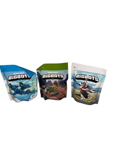 Lotto 3 Wendy's Kids Meals NUOVI Sigillati Smart Links Big Bots - 2021 - #1, 2 e 3 - Foto 1 di 7