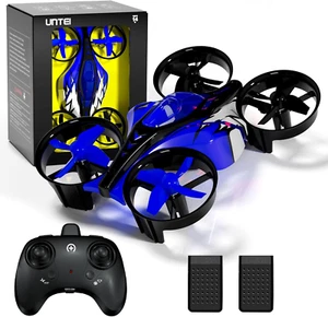 2 in 1 Mini Drones for Kids Remote Control Drone with Land Mode or Fly Mode, LED - Picture 1 of 12