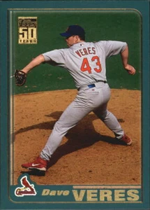 A2486- 2001 Topps Baseball Cards 252-501 +Rookies -You Pick- 15+ FREE US SHIP - Picture 1 of 493