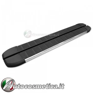 PER FORD RANGER III 2012+ PEDANE LATERALI SOTTOPORTA MINIGONNE ALLUMINIO ABS*-. - Imagen 1 de 8