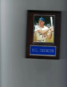 GIL HODGES PLAQUE BASEBALL BROOKLYN DODGERS MLB - Picture 1 of 1
