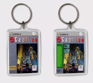 CAPTIVE COMMODORE AMIGA LLAVERO KEYRING - Imagen 1 de 1