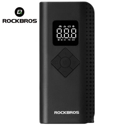 Rockbros Electric Air Pump Portable Wireless High-Pressure Air Inflation 150PSI - Image 1 of 4