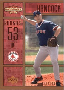 2002 Upper Deck Ballpark Idols Bronze Baseball Card #236 Josh Hancock ROO /100