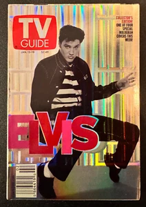 TV Guide Magazine January 13-19 2001 Elvis Presley LONG LIVE THE KING HOLOGRAM - Picture 1 of 1