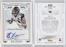 2015 Panini National Treasures Signatures Gold /49 Ben Koyack Rookie Auto RC