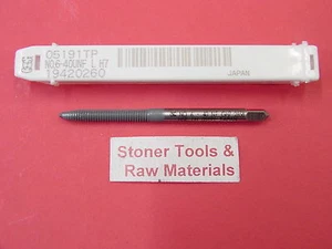 New #6-40 NF H7 2 FLUTE LEFT HAND OSG S/P LH Hand TAP NEL COATED Plug 05191TP - Picture 1 of 2