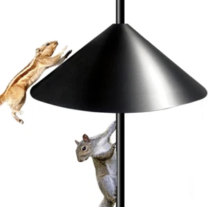 Squirrel Proof Baffle for Protecting Outside Pole Bird Feeders and Bird Houses - Picture 1 of 10