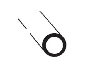 Plastruct Styrène TBFS-12 (90608) 5 x 9.5mm x 380mm Longueurs Rond Tubes 1stPost - Photo 1 sur 7