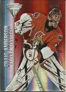 2013-14 Panini Titanium Draft Position #20 Craig Anderson/73
