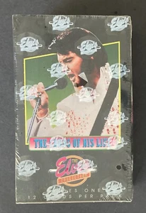 Elvis Presley Serie 1 1992 ""Las cartas de su vida"" sellado de fábrica paquete de 36 caja - Imagen 1 de 6