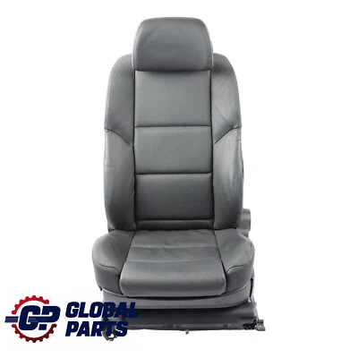 Sport Front Seat BMW E60 E61 Left N/S Electric Interior Black Leather Dakota  - Image 1 of 4