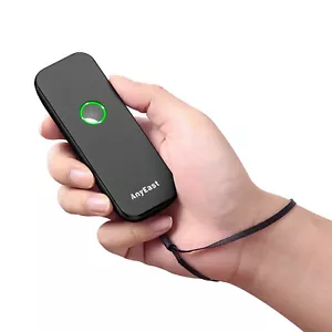 Mini 2D Wireless Barcode Scanner Bluetooth 2.4G USB 1D QR Code Barcode Leser - Bild 1 von 11