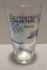 Pacifico Clara Cerveza 16 oz Pint Beer Glass SACRAMENTO Rare L/E - Imagen 1 de 5