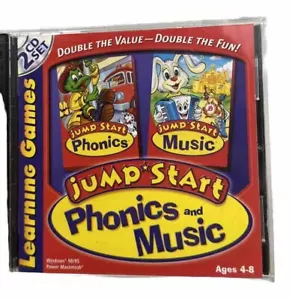 Jumpstart 2 CD Set Phonics & Music Ages 4-8 - Picture 1 of 8