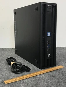 HP z240 Desktop Xeon E3-1245 v5 8GB RAM 256GB NVMe w/Power Cord - Picture 1 of 10