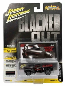 Johnny Lightning 2021 Street Freaks Blacked Out #5 Rel. 3 1941 Willys Pickup - Picture 1 of 7