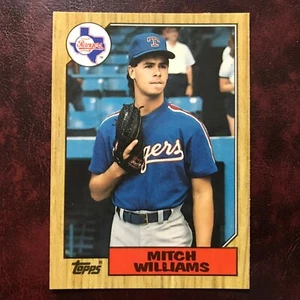 1987 Topps TIFFANY Set MITCH WILLIAMS ROOKIE #291 RANGERS ** MINT ** HIGH GRADE  - Picture 1 of 2