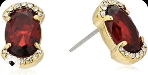 30 Carolee Victorian Empire Pave Stud Earrings X651 - Picture 1 of 1