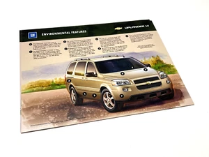 2005 Chevrolet Uplander Doraville, GA Assembly Plant Information Sheet Brochure - Picture 1 of 1