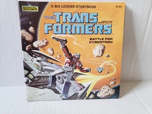 Vintage 1984 Marvel Books The Transformers Battle For Cybertron Book - Imagen 1 de 9
