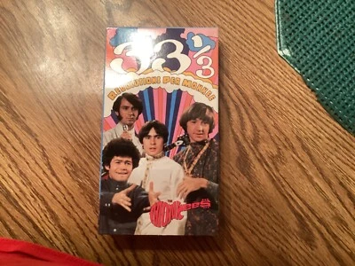 The Monkees - 33 1/3 Revolutions Per Monkee VHS Rhino Home Video TESTED - Image 1 of 2