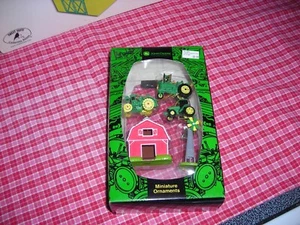 John Deere Miniature Ornaments - new in box - Picture 1 of 1