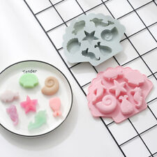 Sea-shell Starfish Animal Chocolate Mould Cookie Candy Ice Cube Tray Jelly Mold