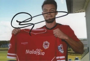 FOTO RETRATO 6x4 firmada por Anthony Pilkington CARDIFF: + CERTIFICADO DE AUTENTICIDAD - Imagen 1 de 1
