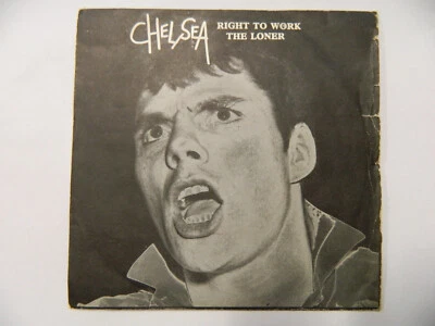 Chelsea – Right To Work - 7" Vinyl - PUNK Made in UK - Bild 1 von 3