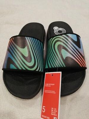 Nike Offcourt A.I.R Mujer Toboganes Talla 5 Nuevo DO2162 001 Multicolor  Foto 1 de 4